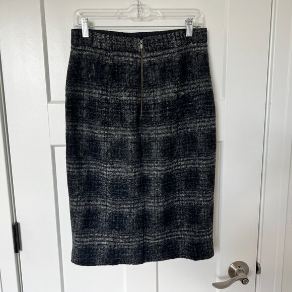 Banana Republic Plaid Pencil Skirt Size 8 - Picture 6 of 8